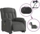 vidaXL Podnoszony fotel masujący, elektryczny, rozkładany, ciemnoszary 6