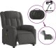 vidaXL Rozkładany fotel masujący, elektryczny, ciemnoszary, tkanina 5