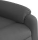vidaXL Rozkładany fotel masujący, elektryczny, ciemnoszary, tkanina 10