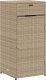 Szafa ogrodowa vidaXL Szafka ogrodowa, beżowa, 55x55x111 cm, polirattan 2