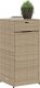 Szafa ogrodowa vidaXL Szafka ogrodowa, beżowa, 55x55x111 cm, polirattan 4