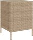 Szafa ogrodowa vidaXL Szafka ogrodowa, beżowa, 55x59x80 cm, polirattan 9