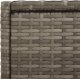 Szafa ogrodowa vidaXL Szafka ogrodowa, szara, 55x55x111 cm,polirattan 11