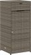 Szafa ogrodowa vidaXL Szafka ogrodowa, szara, 55x55x111 cm,polirattan 2