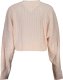 Tommy Hilfiger RÓŻOWY SWETER DAMSKI TOMMY HILFIGER L 2