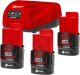 Milwaukee Set M12 NRG-303 (charger + 3 pcs., battery M12 B3) Milwaukee 1