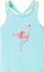 vidaXL Dziecięca koszulka na ramiączkach, jasnomiętowa, 128 1