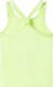 vidaXL Dziecięca koszulka na ramiączkach, neonowy żółty, 128 2