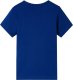 vidaXL Koszulka dziecięca z krótkimi rękawami, ciemnoniebieska, 140 2