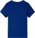 vidaXL Koszulka dziecięca z krótkimi rękawami, ciemnoniebieska, 128 2