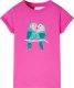 vidaXL Koszulka dziecięca z krótkimi rękawami, ciemnoróżowa, 116 1