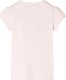 vidaXL Koszulka dziecięca z krótkimi rękawami, delikatny róż, 140 2