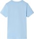 vidaXL Koszulka dziecięca z krótkimi rękawami, jasnoniebieska, 104 2
