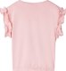 vidaXL Koszulka dziecięca z krótkimi rękawami, jasnoróżowa, 104 2