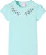 vidaXL Koszulka dziecięca z krótkimi rękawami, jasny błękit, 128 1