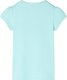 vidaXL Koszulka dziecięca z krótkimi rękawami, jasny błękit, 140 2
