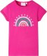 vidaXL Koszulka dziecięca, ciemnoróżowa, 92 1