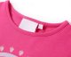 vidaXL Koszulka dziecięca, ciemnoróżowa, 92 3
