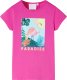 vidaXL Koszulka dziecięca, ciemnoróżowa, 140 1