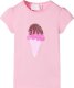 vidaXL Koszulka dziecięca, jaskraworóżowa, 128 1