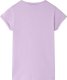 vidaXL Koszulka dziecięca, liliowa, 104 2
