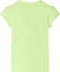 vidaXL Koszulka dziecięca, neonowożółta, 104 2