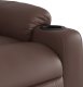 vidaXL Rozkładany fotel pionizujący, elektryczny, brązowy, ekoskóra 11