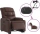 vidaXL Rozkładany fotel pionizujący, elektryczny, brązowy, ekoskóra 5
