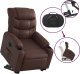vidaXL Rozkładany fotel pionizujący, elektryczny, brązowy, ekoskóra 10