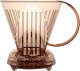 Clever Clever Dripper - Zaparzacz do kawy L 500ml przezroczysty brązowy + 100 filtrów 1