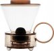 Clever Clever Dripper - Zaparzacz do kawy szklany 500ml przezroczysty brązowy 1