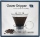 Clever Clever Dripper - Zaparzacz do kawy szklany 500ml przezroczysty brązowy 3