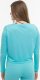 4f Koszulka damska longsleeve 4F F218 niebieska 4FWSS24TFLOF218 33S L 1