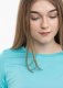 4f Koszulka damska longsleeve 4F F218 niebieska 4FWSS24TFLOF218 33S L 2