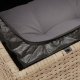 vidaXL vidaXL Sofa ogrodowa z poduszkami, 3-osobowa, beż, polirattan 8
