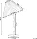 Beliani Lampa stołowa metalowa różowa ALWERO Lumarko! 8
