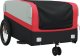 vidaXL Przyczepka rowerowa, czarno-czerwona, 45 kg, żelazo 3