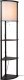 Lampa podłogowa DELIGHT Lucide Menno 44798/81/30 lampa stojąca podłogowa loft kwietnik metalowa 1x60W E27 czarna/beżowa 2