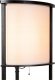 Lampa podłogowa DELIGHT Lucide Menno 44798/81/30 lampa stojąca podłogowa loft kwietnik metalowa 1x60W E27 czarna/beżowa 3
