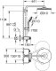 Zestaw prysznicowy Grohe Shower set Grohe Euphoria SmartControl System 310 Duo 26507000 2