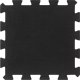 vidaXL Podłogowe maty gumowe, 4 szt., czarne, 16 mm, 30x30 cm 2