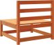 vidaXL Sofa ogrodowa bez podłokietników, woskowy brąz, 70x70x67 cm 5