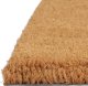 vidaXL Wycieraczka, naturalna, 65x100 cm, włókno kokosowe, tuftowana 3