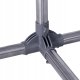 Songmics Stojak na ubrania, szary, (101-163) x 49 x (113-198) cm 6