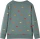 vidaXL Bluza dziecięca, khaki, 128 2