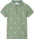 vidaXL Koszulka dziecięca polo, khaki, 104 1