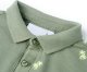 vidaXL Koszulka dziecięca polo, khaki, 104 3
