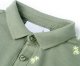 vidaXL Koszulka dziecięca polo, khaki, 140 3