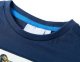 vidaXL Koszulka dziecięca z krótkimi rękawami, ciemnoniebieska, 128 3