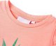 vidaXL Koszulka dziecięca, neonowy koral, 128 3